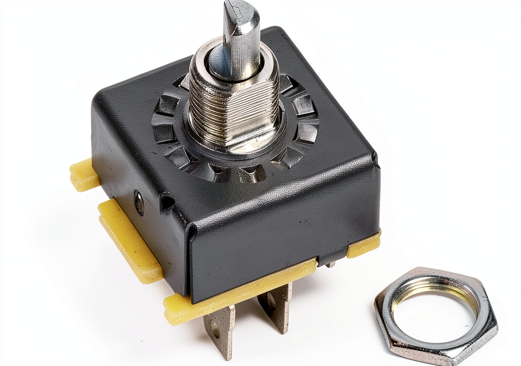 Installing Four Seasons rotary blower switch on a vehicle dash panel