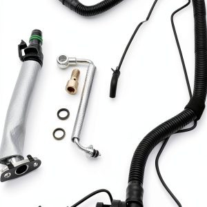 Turbo Oil Return Pipe NOVAPARTS Rubber for Chevy-0