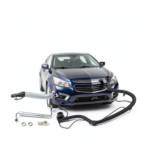 Turbo Oil Return Pipe NOVAPARTS Rubber for Chevy-4