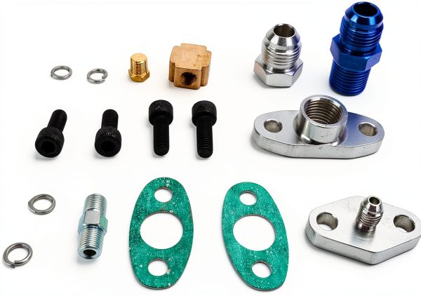 Turbo Oil Kit LokoCar Aluminum Stainless Steel-6